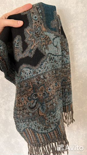 Шарф из натуральной шерсти