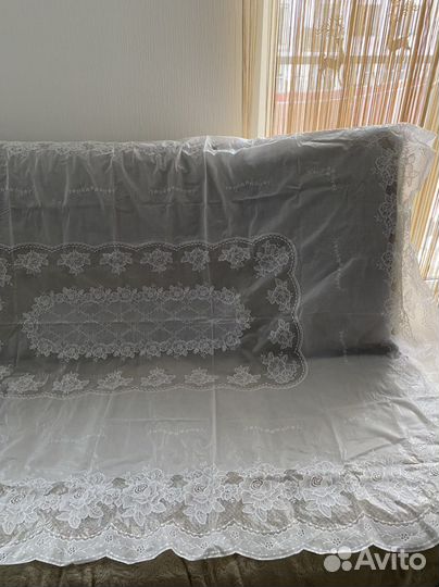 Скатерть клеенка ажурная