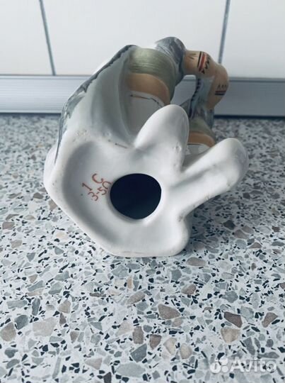 Фарфоровая статуэтка Рыбак СССР