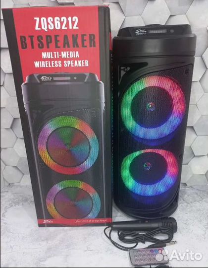 Блютуз колонка беспроводная Bluetooth с микрофоном