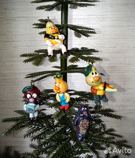 Елочные игрушки малютка