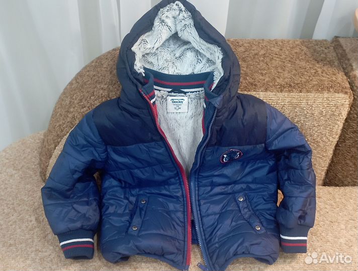 Куртка GJ на мальчика 12-24 мес