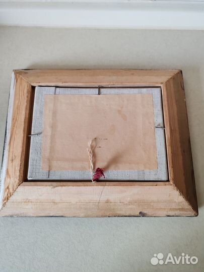 Картина маслом на холсте старинная пейзаж