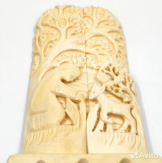 Статуэтка резьба по кости