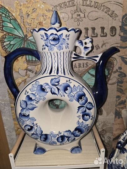 Красивая гжель