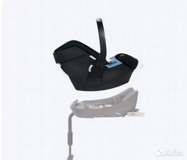 Автолюлька cybex aton b2 + база