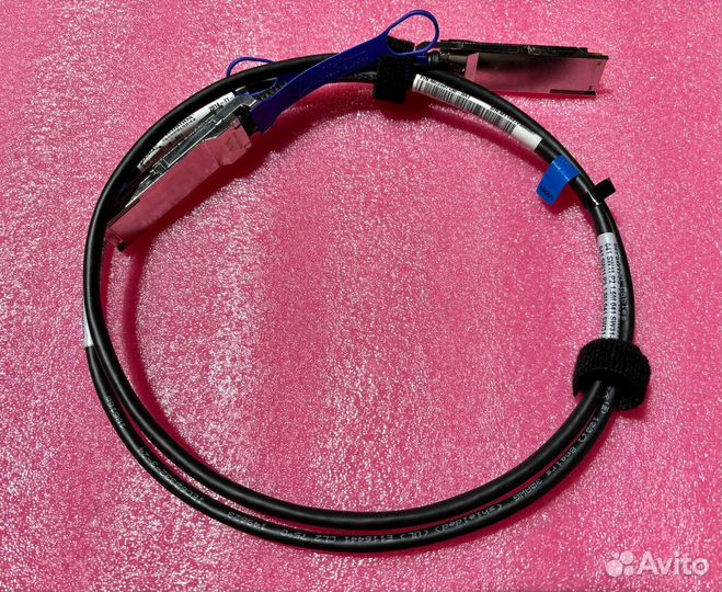 Кабель Mellanox MC2207130-0A1 passive copper cable, VPI, up to 56Gb/s, qsfp, 1.5m