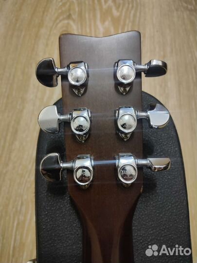 Акустическая гитара yamaha fg201 japan с кейсом