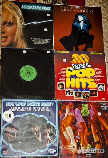 Виниловые фирменные пластинки коллекция