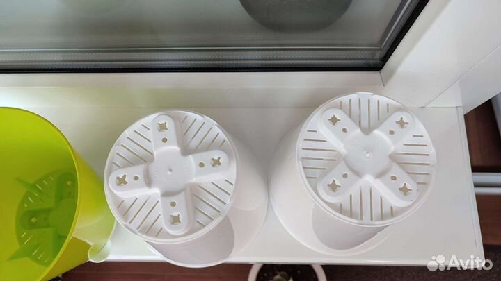 Горшки для цветов пластиковые