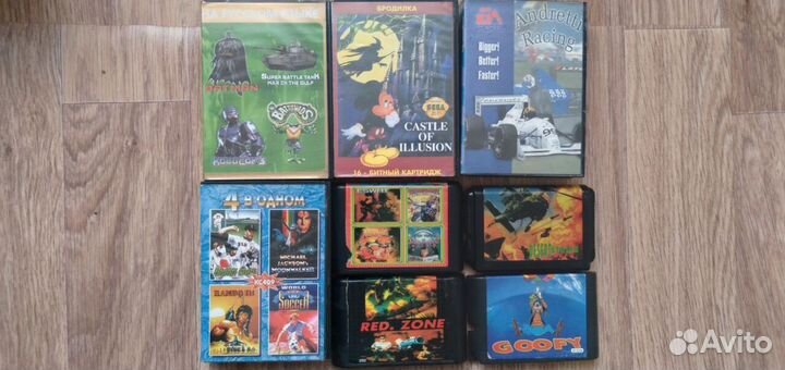 Игры для sega mega drive 2