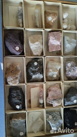 Коллекция минералов и горных пород