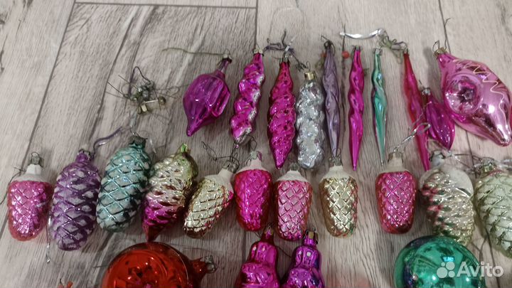 Игрушки ёлочные СССР