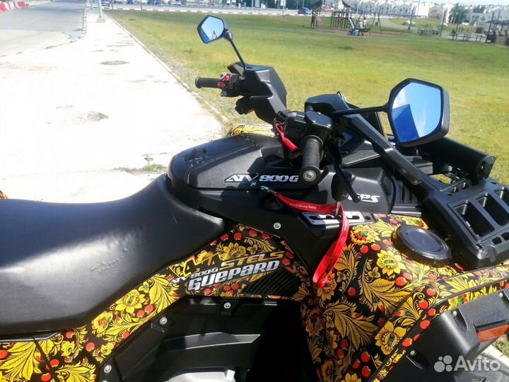 Наклейки stels guepard винил