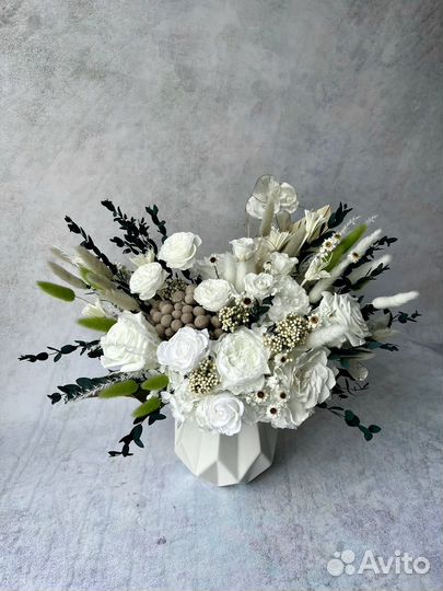 Композиции из стабилизированных цветов