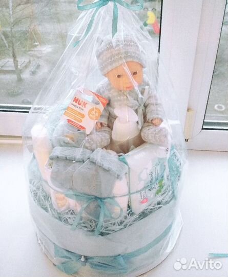 Тортик из подгузников