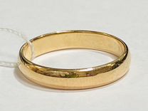 Золотое обручальное кольцо (12200)*