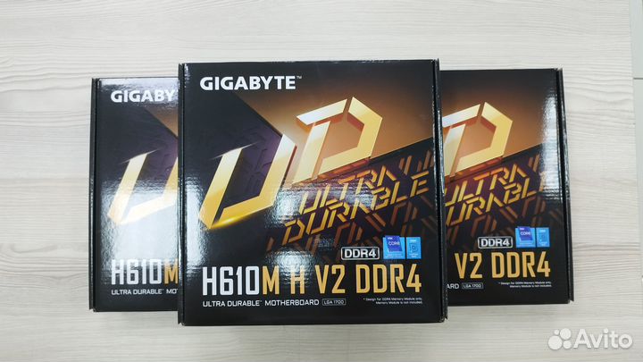Комплект i5-12400F + gigabyte H610M H V2 DDR4