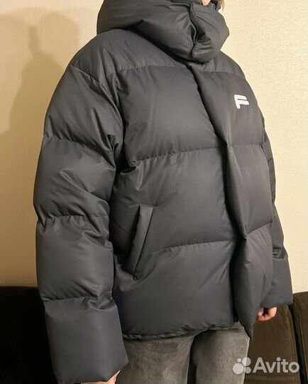 Пуховик Fable basic Graphite
