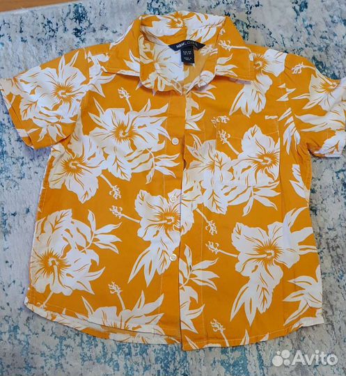 Рубашка на мальчика 104