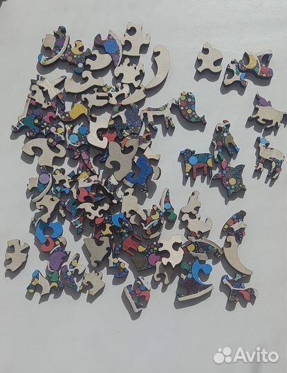 Деревянные пазлы