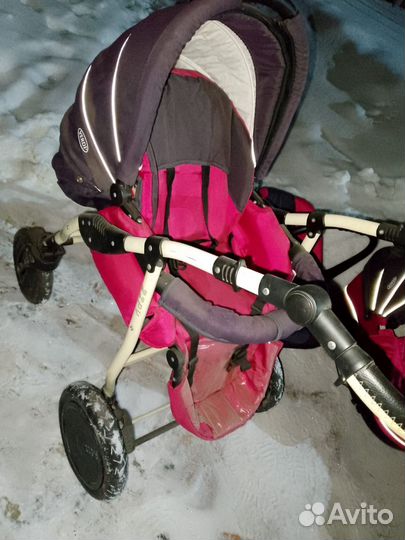 Коляска 3 в 1 бу