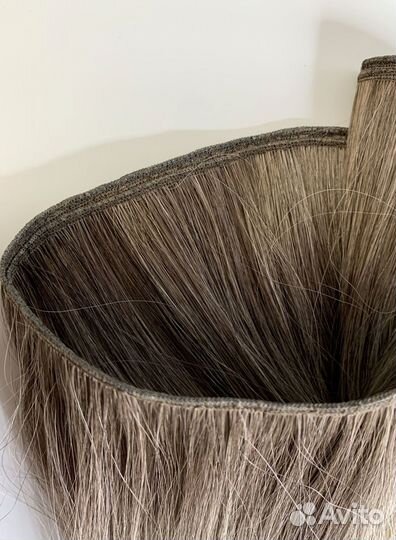 Волосы натуральные на трессе