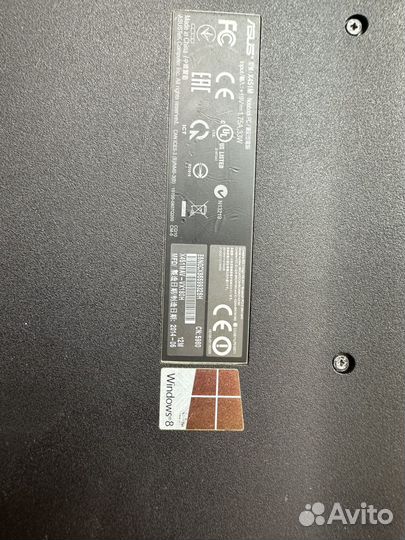 Asus 2ядра/4гб/ssd 120gb