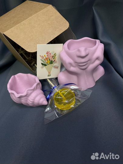 Подарочные наборы из гипса