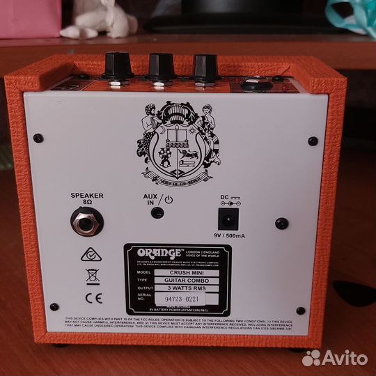 Комбоусилитель orange crush mini