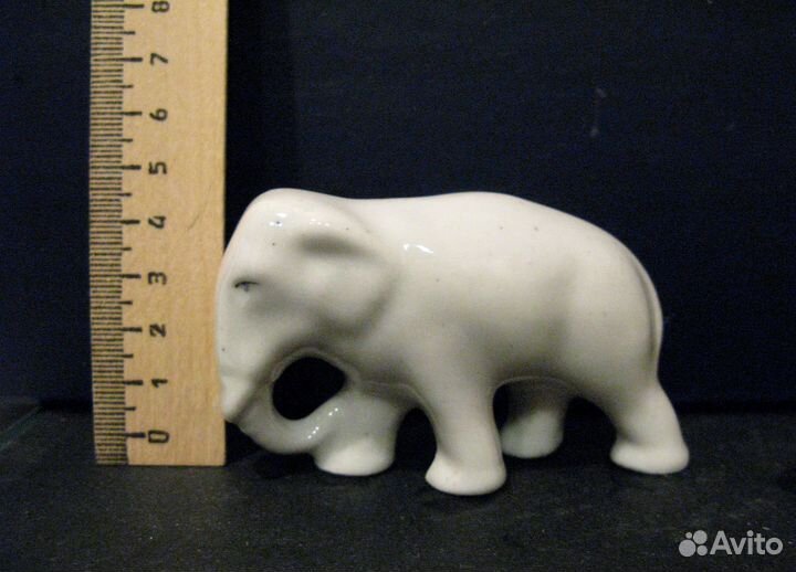 Слон Фарфор СССР/ Винтаж-Отличное Сост