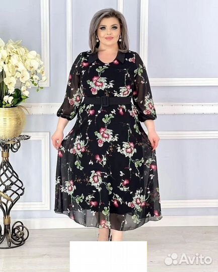 Платье 54р до 64р