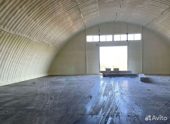 Арочный ангар под ключ