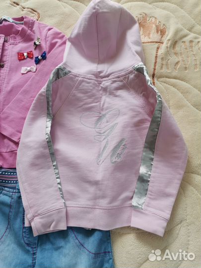 Одежда для девочки, рост 98-104,пакетом