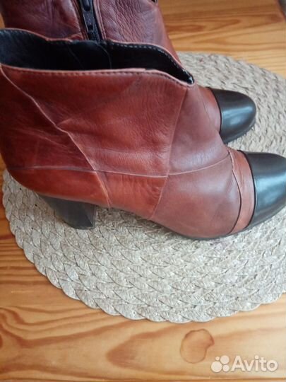 Ботильоны натуральная кожа