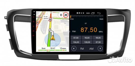 Магнитола Parafar Honda Accord 9 2017+ Android