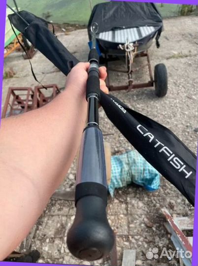 Удилище силовое на сома Kaida catfish на квок