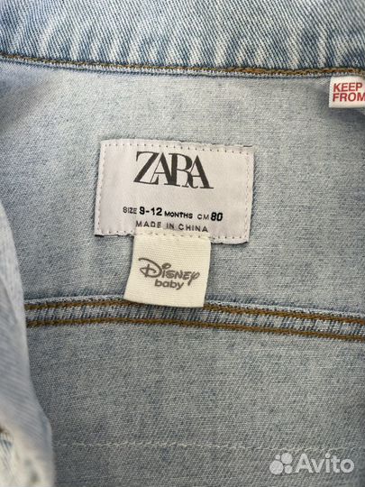 Джинсовая куртка zara