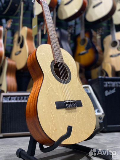Cort AC200 размер 3/4 гитара для школы с чехлом