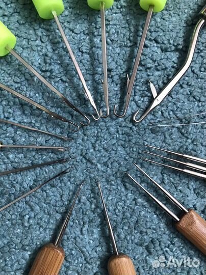 Крючки для плетения, дредов