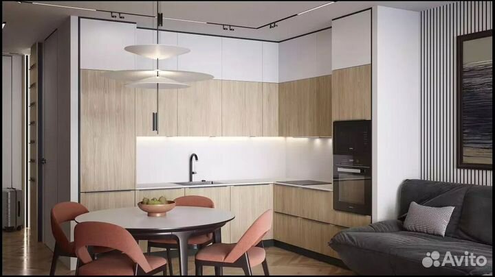 Кухня под потолок