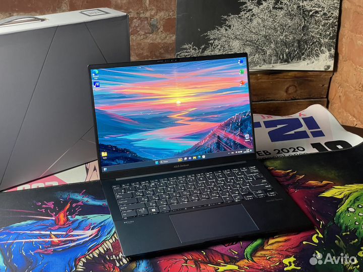 Asus Zenbook Ultra 7/3k-120hz почти NEW