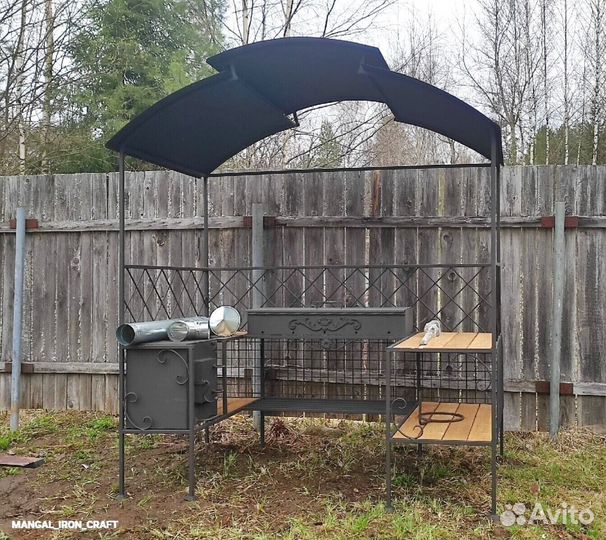 Мангал лофт