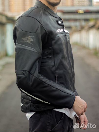 Мото куртка кожаная Spyke - Imola Evo 2.0 (Италия)