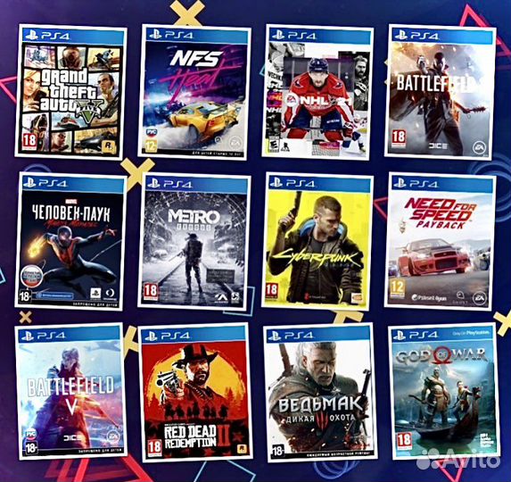 Игры ps4, ps5