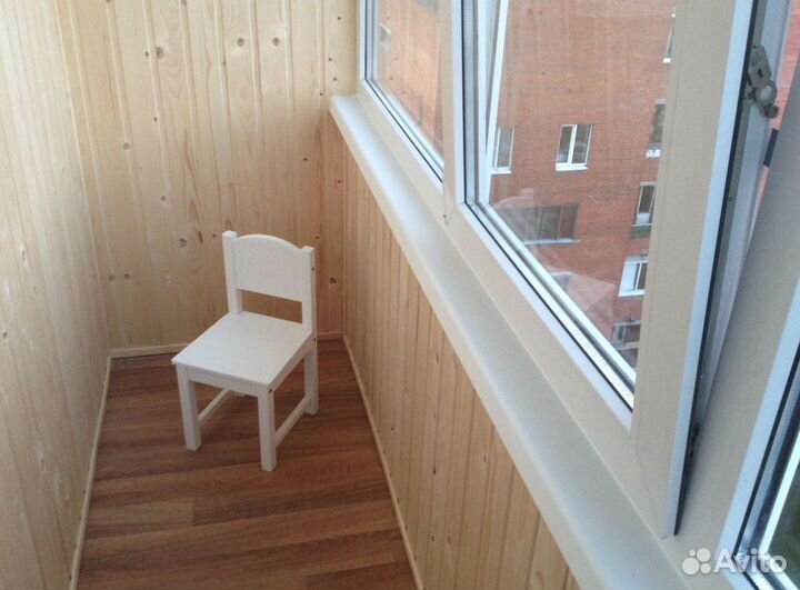 Лоджия с отделкой