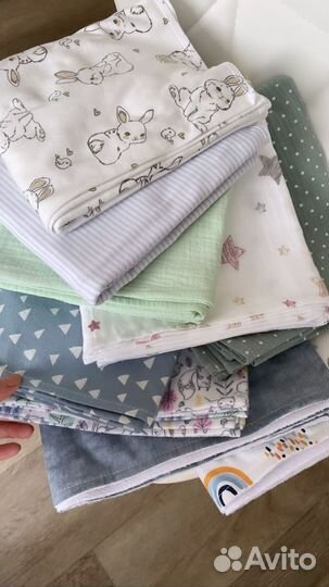 Пеленки детские из натуральных тканей