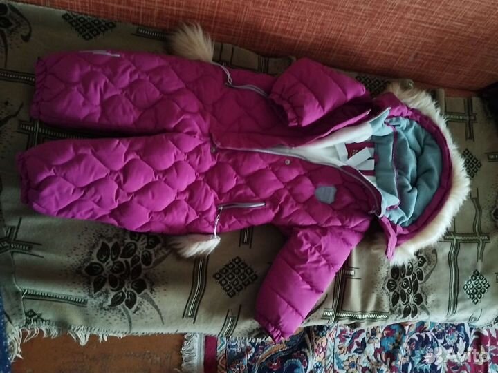 Зимний комбинезон для девочки