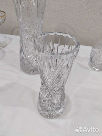 Хрустальная ваза