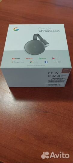 Медиаплеер Google Chromecast 3.0